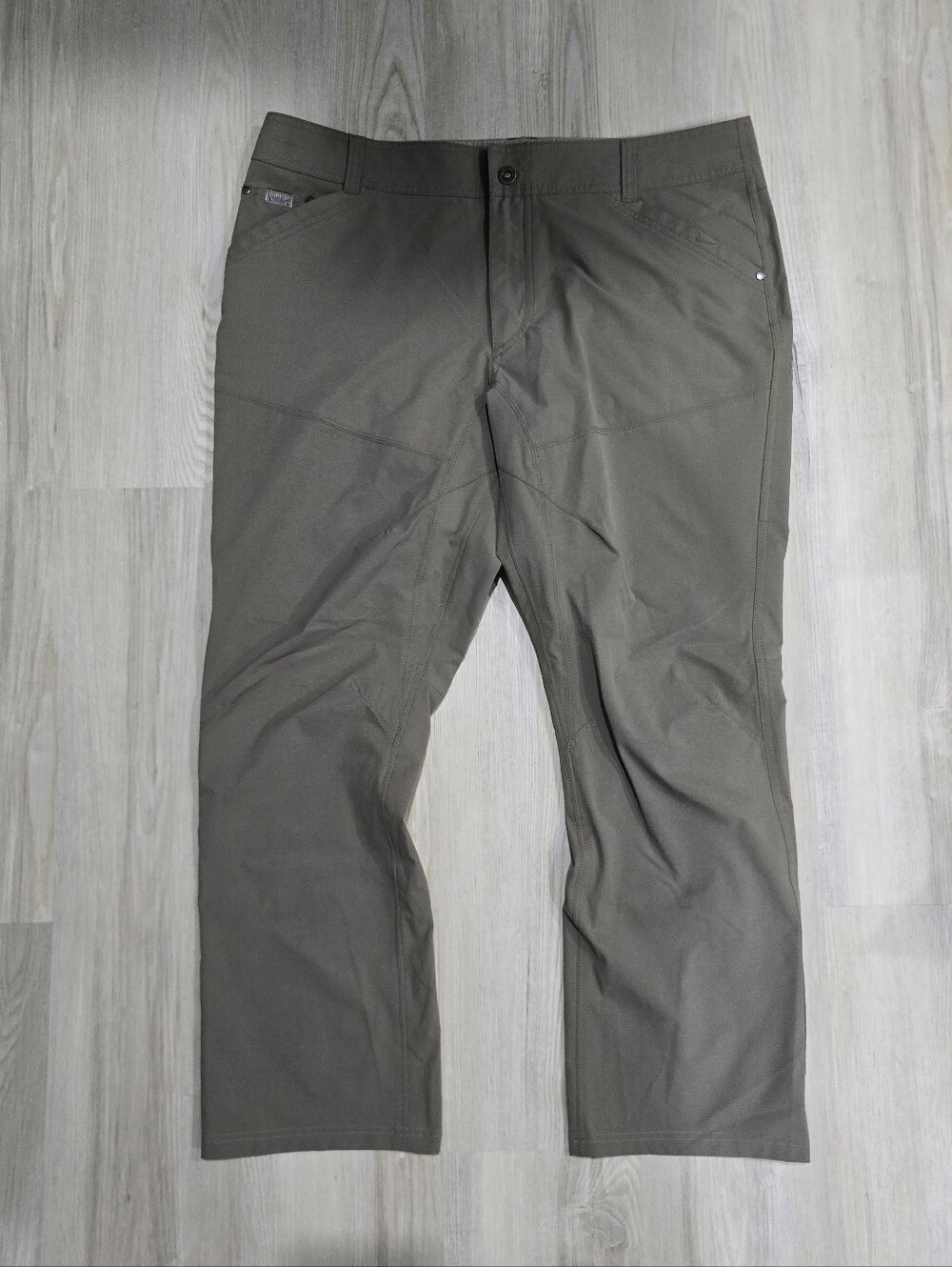 Kuhl Renegade Pant Softshell Klassik Fit Men's Storm Khaki 38x30 UPF 50